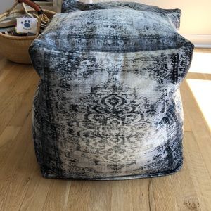West Elm Pouf
